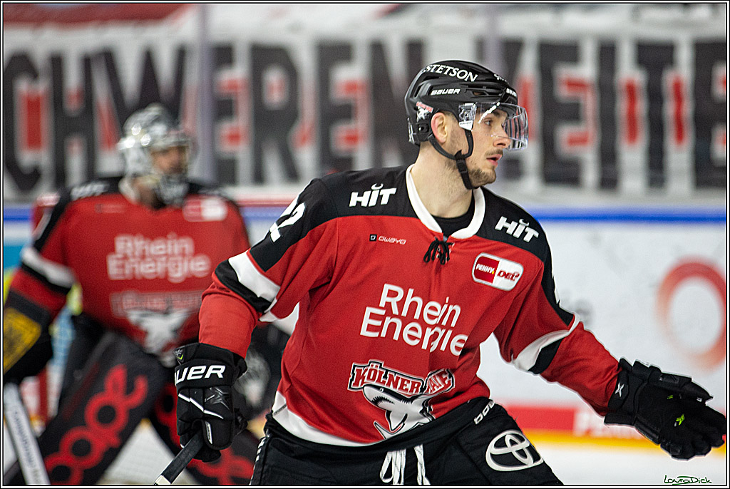 PENNY DEL; Koelner Haie- Duesseldorfer EG; Koeln, 16.01.2022